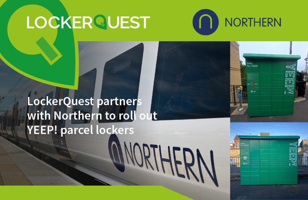 LockerQuest in partnership with Northern Rail.
